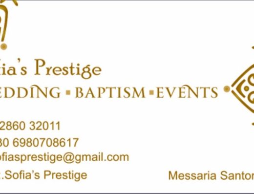 ΟΡΓΑΝΩΣΗ ΕΚΔΗΛΩΣΕΩΝ ΣΑΝΤΟΡΙΝΗ | SOFIA’S PRESTIGE
