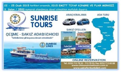  Tourist Office Travel Agency | Chios Port Dodecanese | Sunrise Tours - gbd.gr