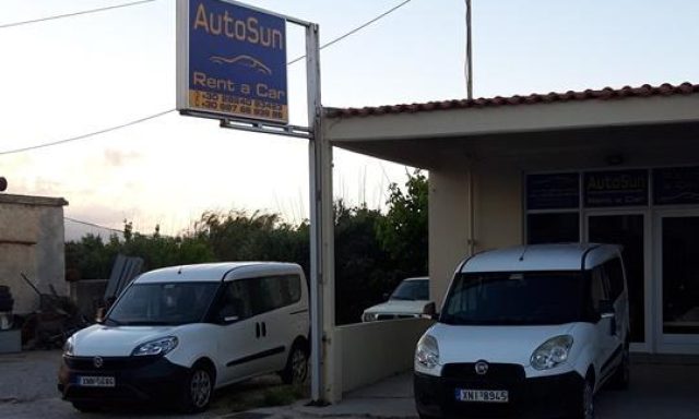 Hire Car Rentals | Kamisiana Kolymbari Chania Crete | Autosun Rental