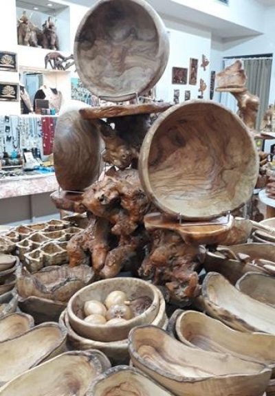 Tourist Shop Souvenirs | Agios Nikolaos Lasithi Crete | Olive Tree Handmade Crafts - gbd.gr